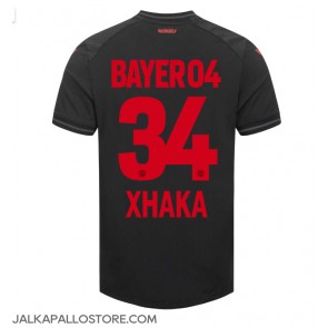 Bayer Leverkusen Granit Xhaka #34 Kotipaita 2023-24 Lyhythihainen